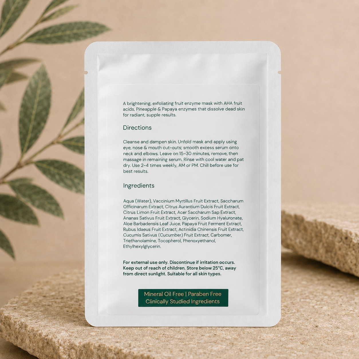 Fruit Enzyme Sheet Mask