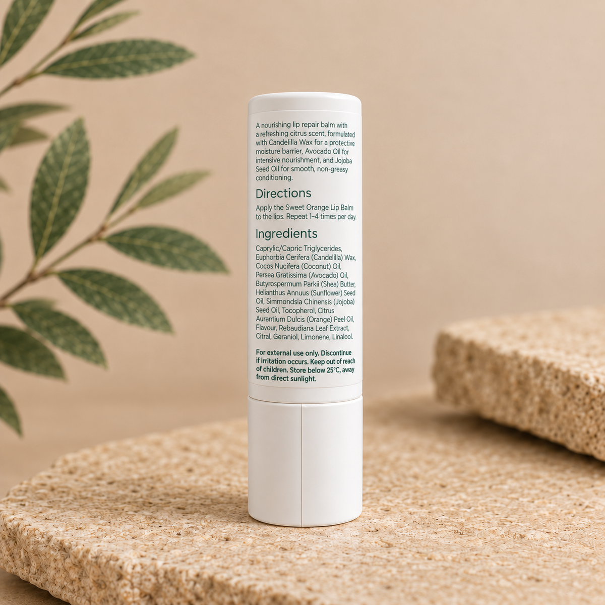 Sweet Orange Lip Balm